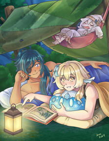 Camping Page Art Camping Page Art