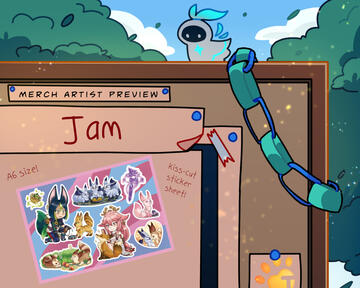 Sticker Sheet Preview